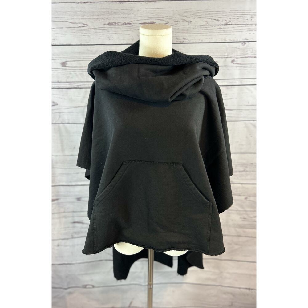Gothic Punk Opium Oversized Sweatshirt One Size Black Rick Owens Style Rare OAK